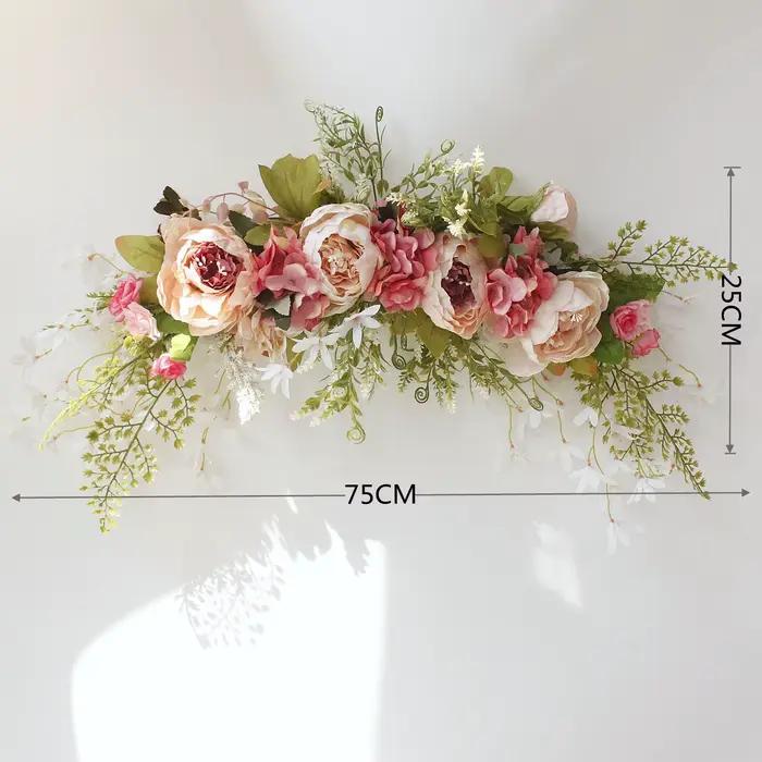 Fleurs artificielles pour arc de mariage