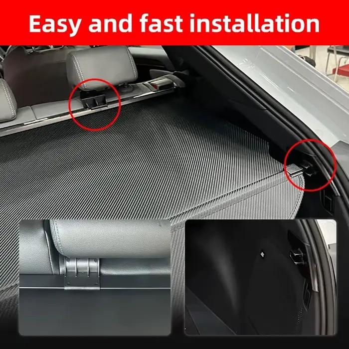 Housse de chargement rétractable pour Haval H3 2024, organisateur de coffre, bouclier de confidentialité, accessoire automobile