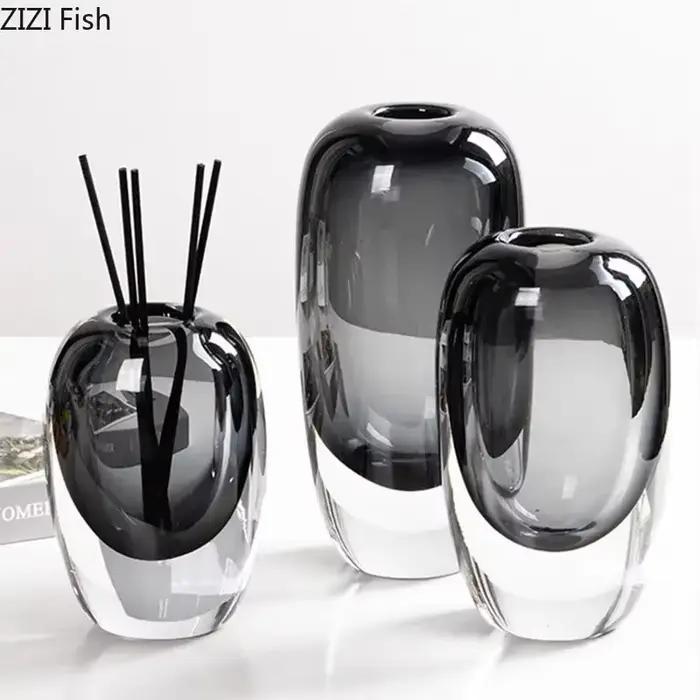 Vase en cristal Transparent