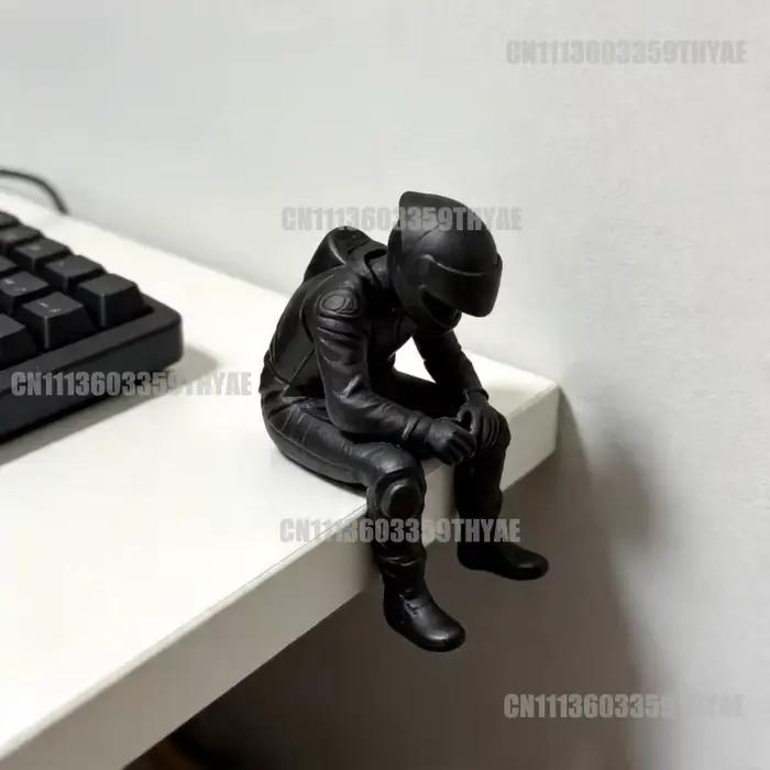 Figurine de course créative miniature imprimée en 3D ornement de bureau pour chambre et salle de jeux décoration intérieure cadeau unique