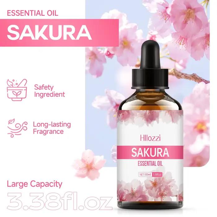 L'huile essentielle de Sakura convient au massage