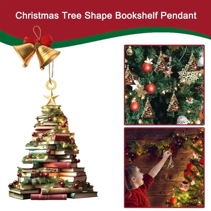 Ornement de noël montagne du livre