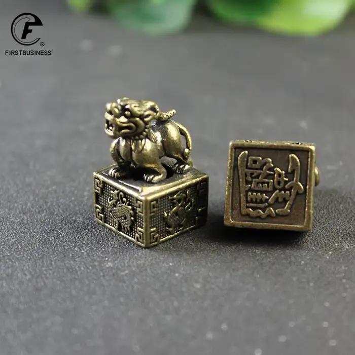 Symboles Mythiques Pixiu Figurines Miniatures Vintage En Laiton Accessoires De Décoration Maison Occasions Spéciales