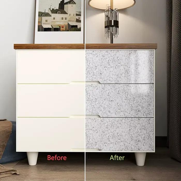 Papier peint auto-adhésif en granit, papier de Contact pour comptoirs, autocollants muraux, Film décoratif, salle de bains, armoires de cuisine, décoration de maison
