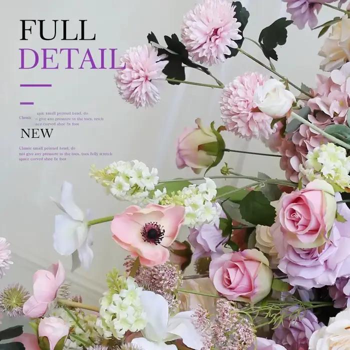 Plafond Suspendu Floral pour Arrière-Plan de Mariage