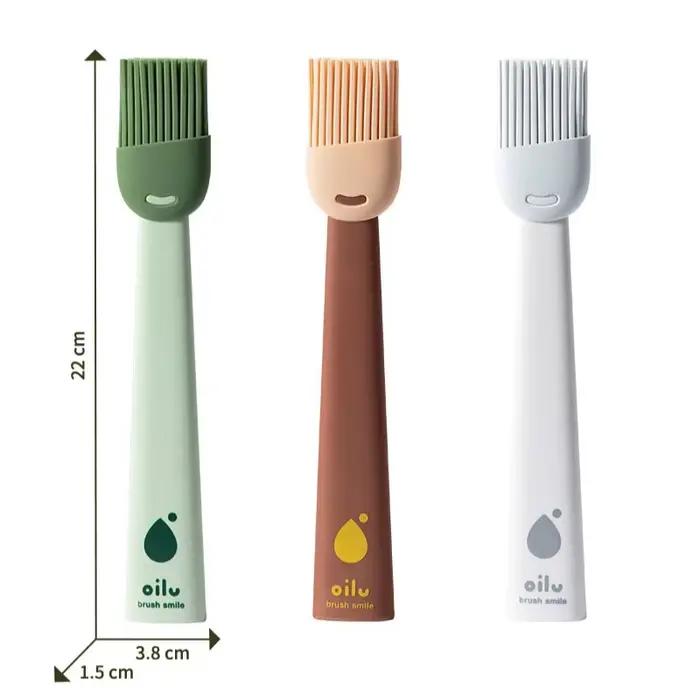 Brosse à huile de Barbecue en Silicone, brosse à badigeonner, bricolage de gâteaux, pain, beurre, brosses de cuisson, accessoires de cuisine, outils de Barbecue