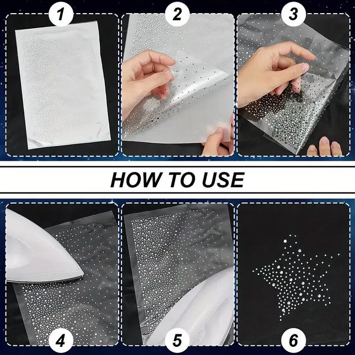 16 pièces de décorations en strass étincelantes et durables