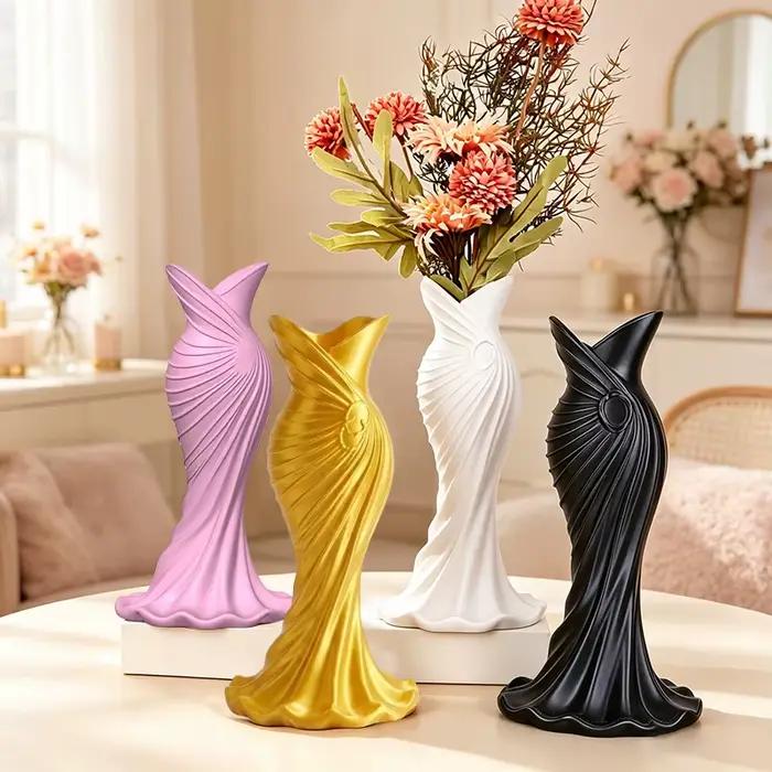 Vase à fleurs moderne imprimé en 3D