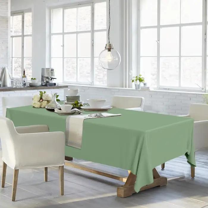 Nappe Solide Vert Sauge pour Décoration de Table, Fourniture de ixà Thème de Bienvenue pour Anniversaire et ixPréChristophe