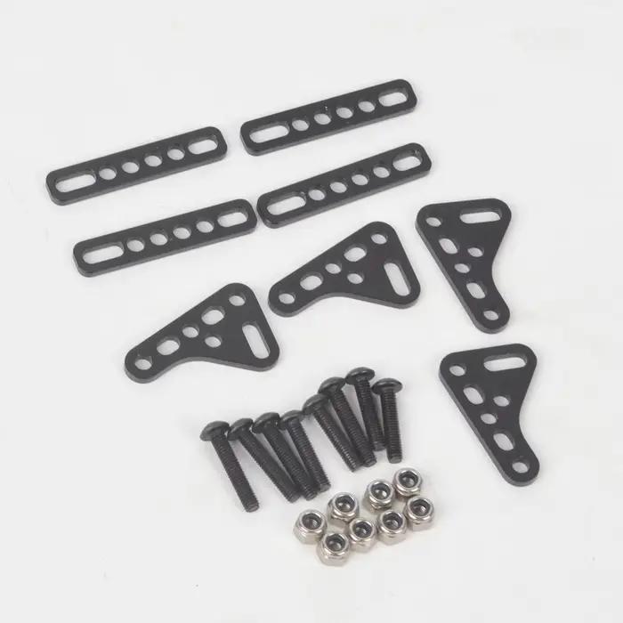 Support d'amortisseur Double en aluminium, pour Traxxas TRX4 TRX6 Axial SCX10 II 90046 90047 D90 D110 1/10 RC, accessoires de voiture sur chenilles