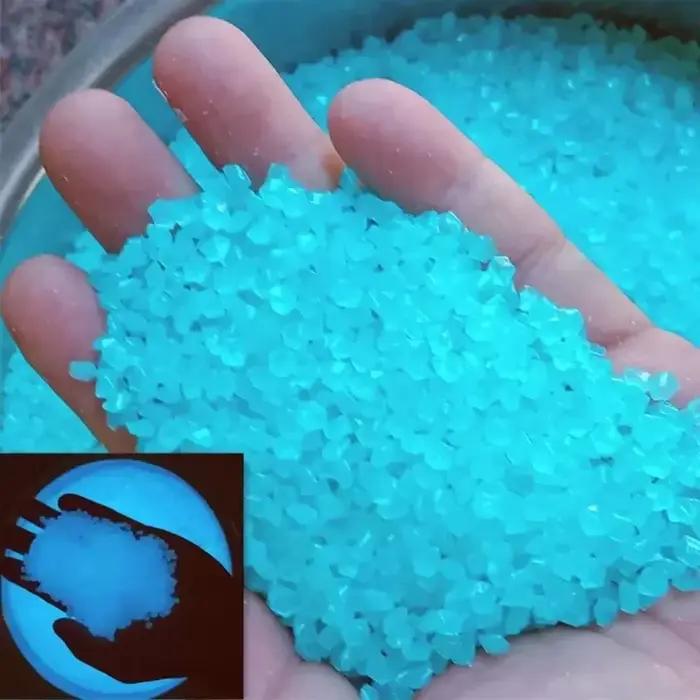 1000 pièces 3-5mm sable lumineux lueur dans l'obscurité galets pierre maison jardin cour chemin extérieur décorations de pelouse Aquarium décor