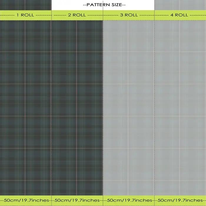 Papier peint traditionnel en Tartan écossais