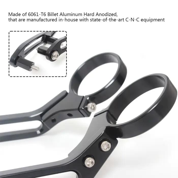 Support de montage de réservoir d'amortisseur à distance, accessoire de moto, Pack Tour pour Harley Road King Electra Glide CVO FLTR FLHTK 2014 – 2023