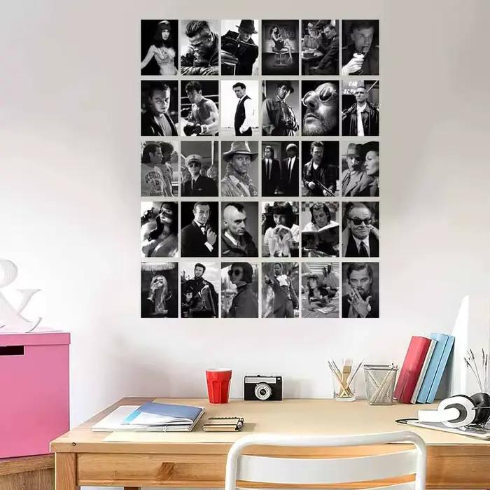 30 Affiches et Impressions de Films Classiques, Décoration Murale, Cartes Photo, Kit de Collage Mural, Peinture Décorative, Cadeaux pour Adolescents