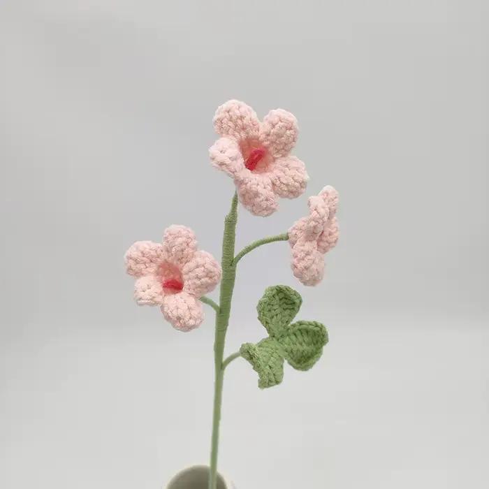 Bouquet de fleurs au Crochet mignon