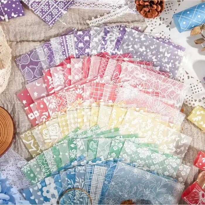 Ensemble de papier de fond de style vintage (12 feuilles)