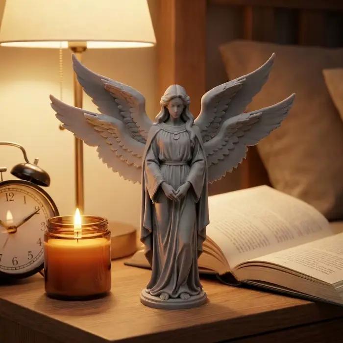 Statuette d'ange élégante 2026
