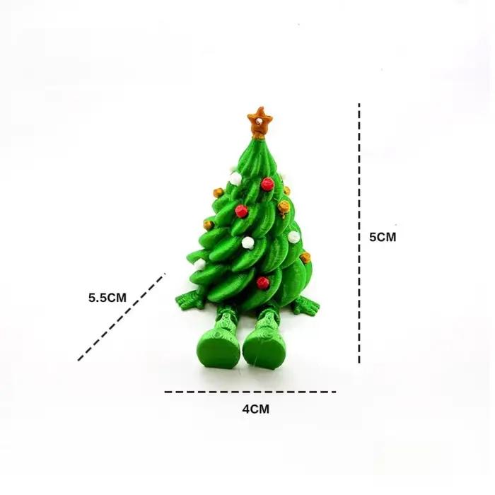 Figurines d'arbre de noël imprimées en 3D