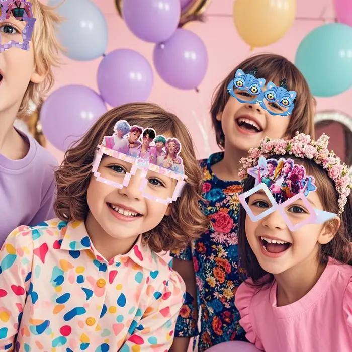Ensemble de décorations d'anniversaire sur le thème du K-Pop pour les fêtes de filles