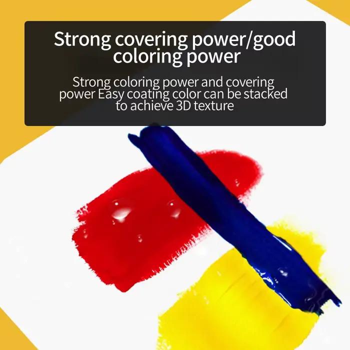 500 ml/xiajiaer bouteille peinture acrylique imperméable rapide graffiti plâtre poupée textile peinture intérieure peinture acrylique