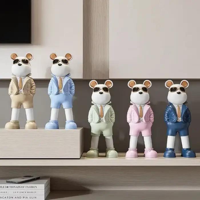 Statue d'ours Sunnies créatives