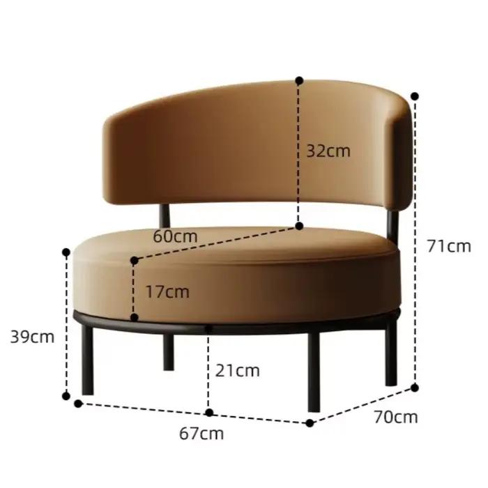 Fauteuils de salon vert Cuddle