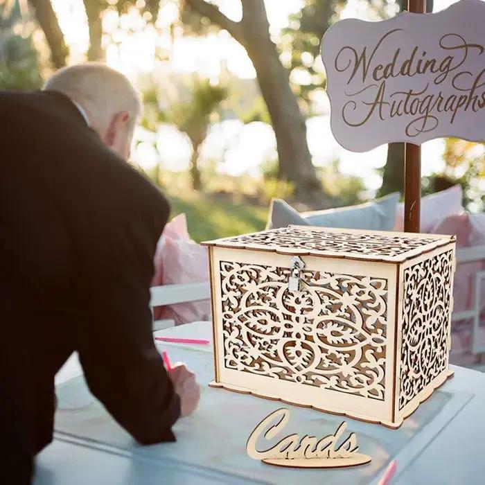 Boîtes à cartes de mariage