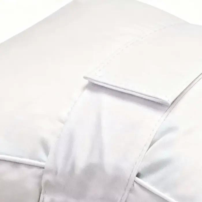 Coussin de jambe ergonomique respirant pour dormeurs latéraux, idéal entre les genoux pour l'alignement de la colonne vertébrale et le soutien du dos
