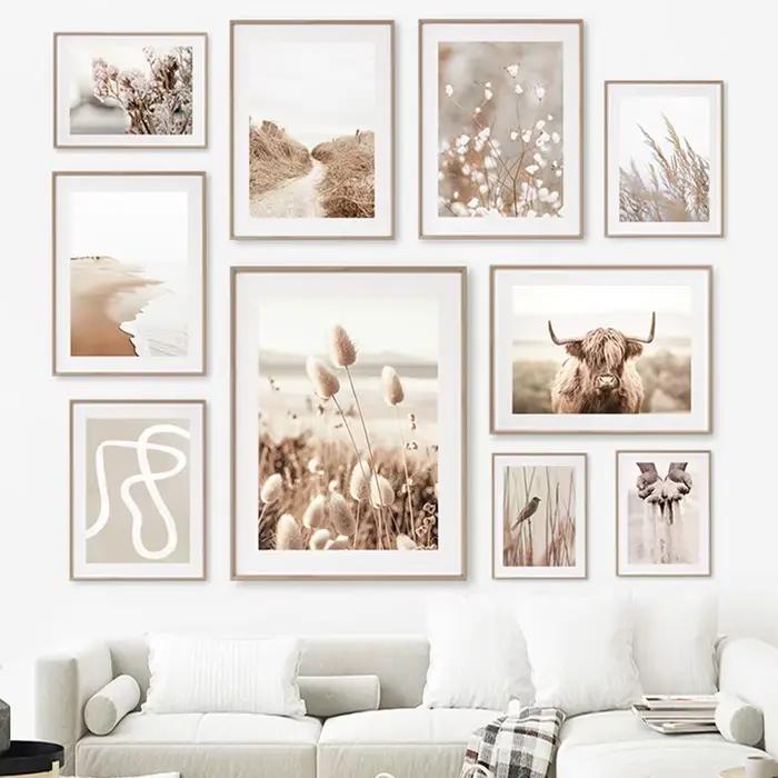 Tableaux Muraux Beige Neutre