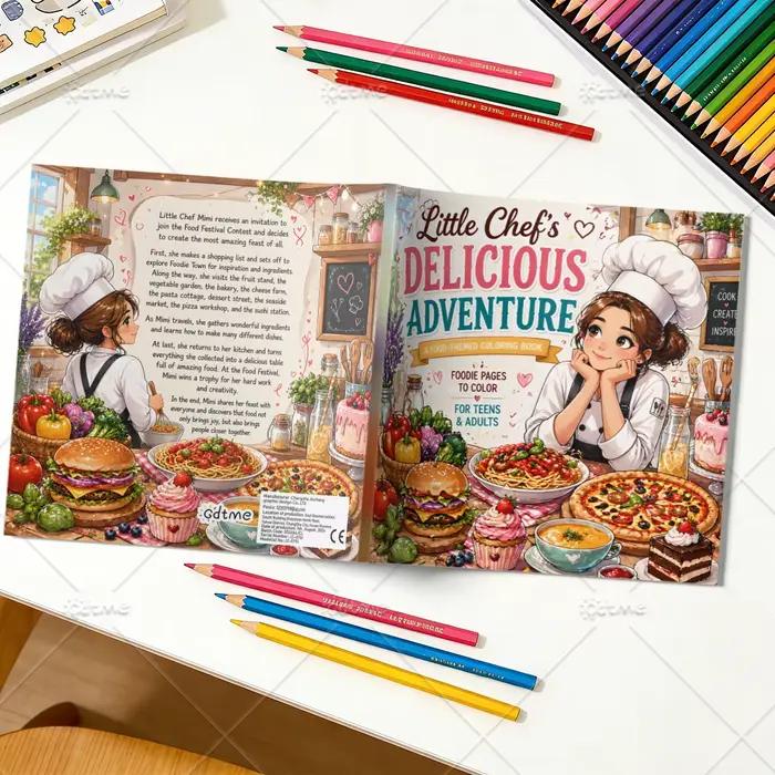 COZY STORE Livre de coloriage pour adultes avec des activités quotidiennes mignonnes et confortables pour la relaxation
