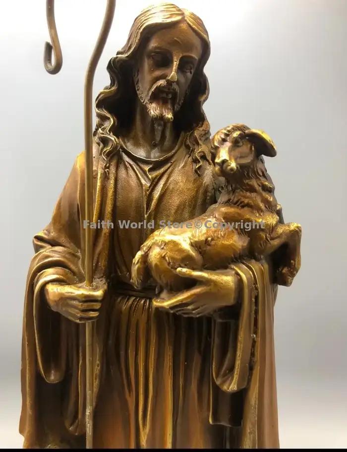 Statue en bronze illimitée du prêtre du judaïsme chrétien