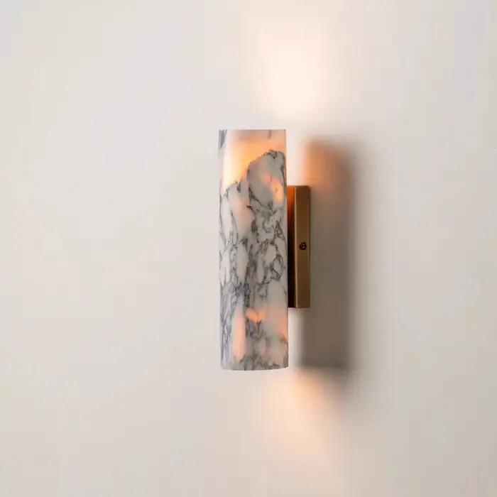 Applique murale minimaliste en marbre
