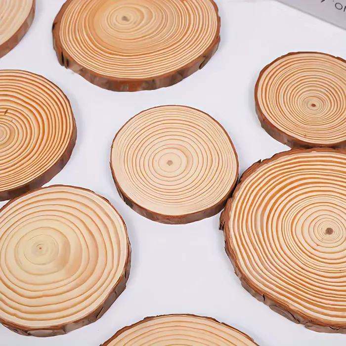 10 sous-verres en bois