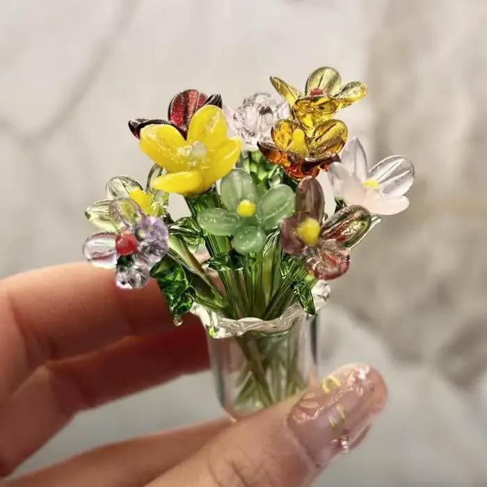 Sculpture florale artisanale