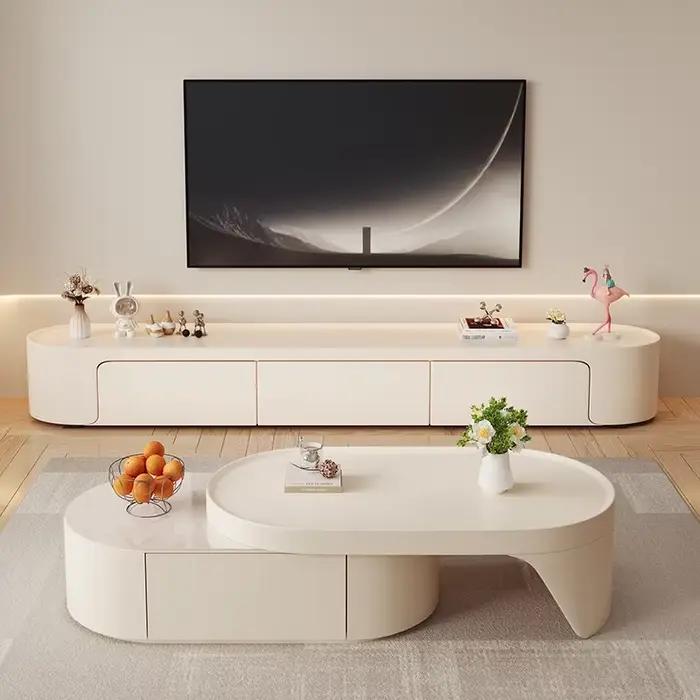 Meuble TV Robuste et Esthétique pour Salon