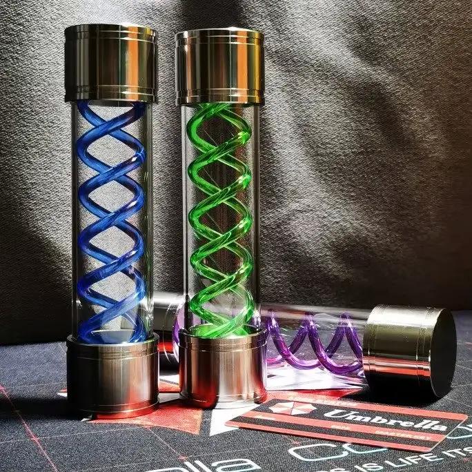 Modèle du virus T de Resident Evil, fait main, figurine en tube à essai à double hélice du virus G, jouet, antioxydant du virus T