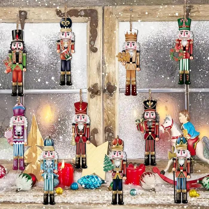 Décorations de noël en bois