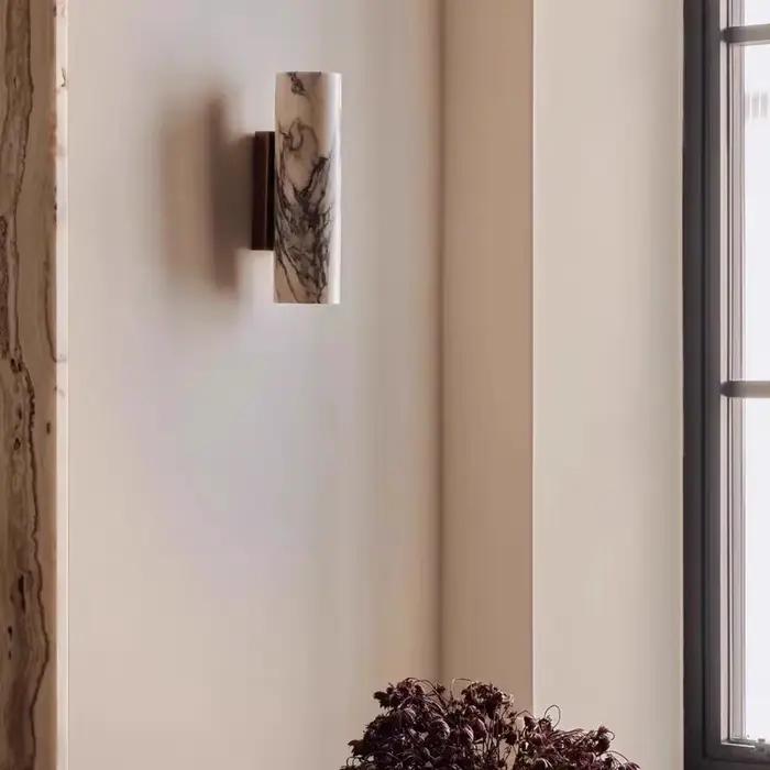 Applique murale minimaliste en marbre