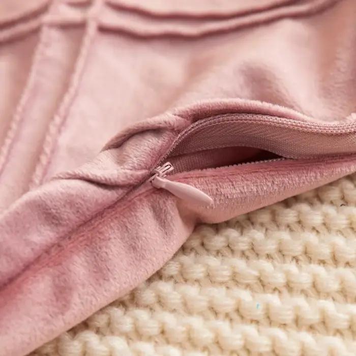 Housse de coussin en velours néerlandais faite à la main