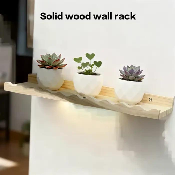 Étagère murale en bois Boho