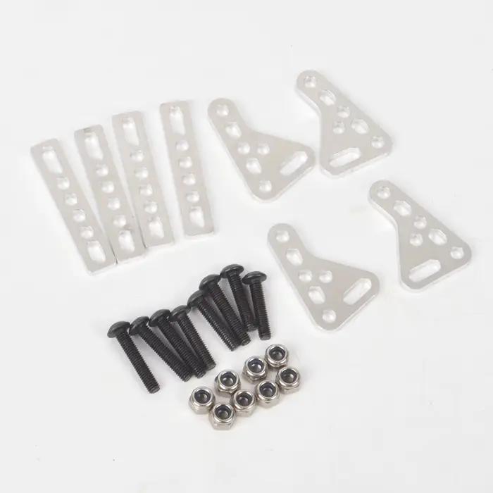 Support d'amortisseur Double en aluminium, pour Traxxas TRX4 TRX6 Axial SCX10 II 90046 90047 D90 D110 1/10 RC, accessoires de voiture sur chenilles