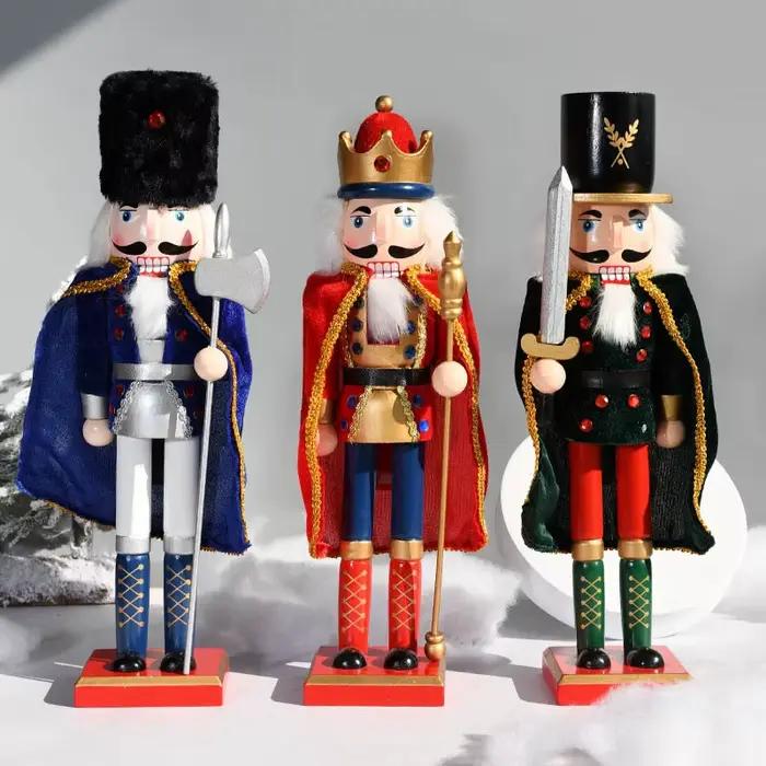 Marionnette de décoration casse-noisette de noël