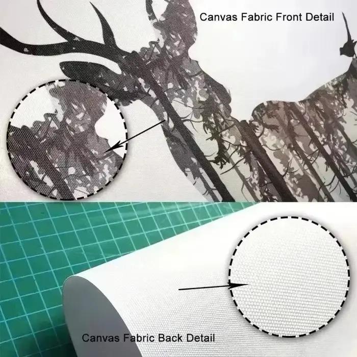Peinture sur toile sans cadre