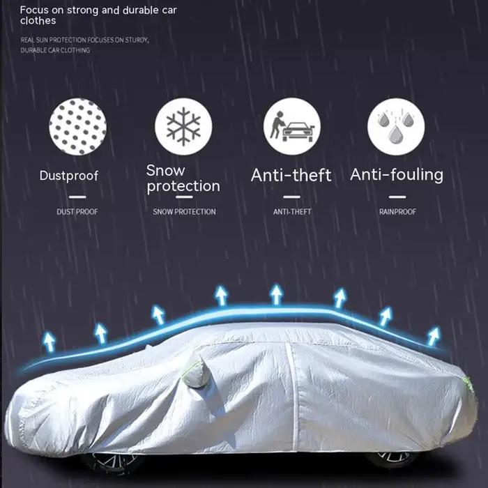 Pour Dacia Duster couverture extérieure de voiture Protection extérieure couvertures de voiture complètes couverture de neige pare-soleil étanche à la poussière accessoires de voiture