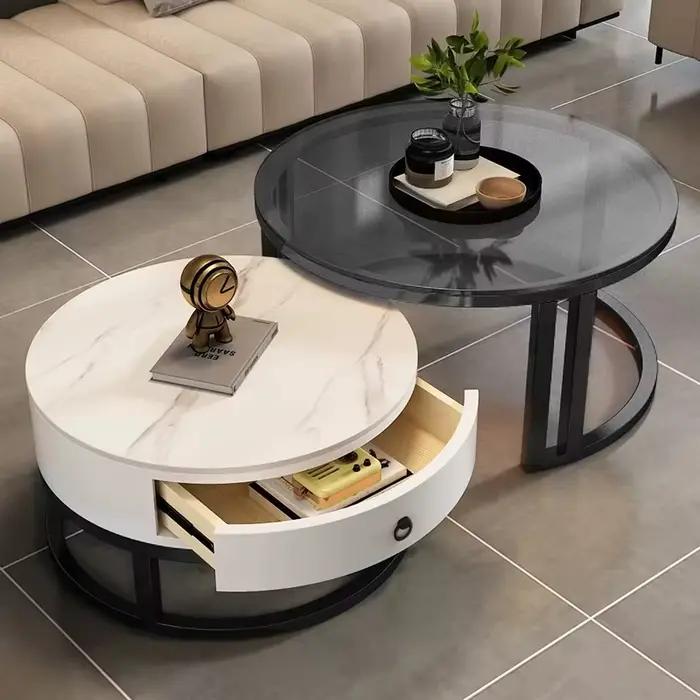 Table Basse Design de luxe minimaliste Glamour Tables basses nordiques uniques