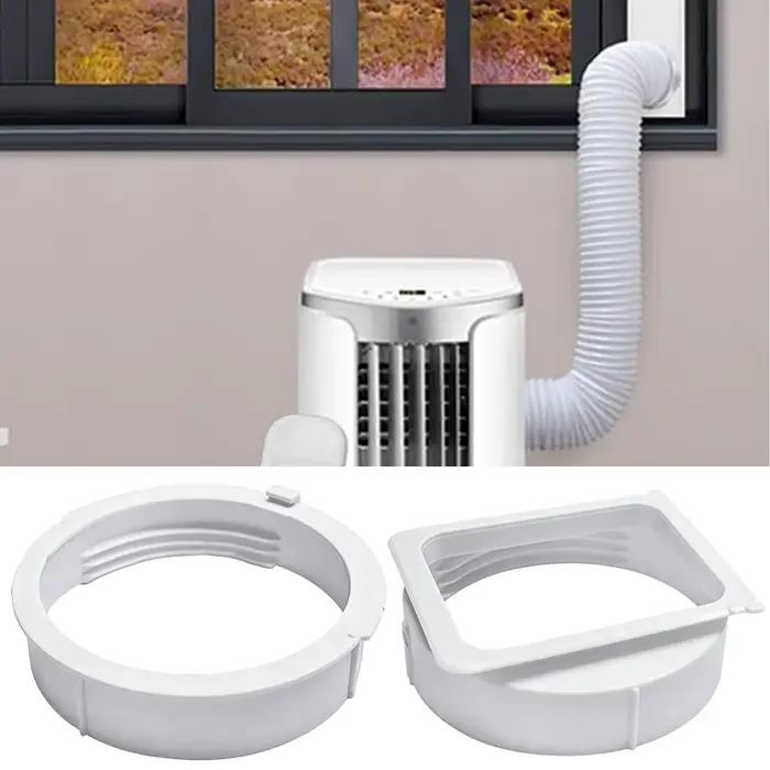 Connecteur de tuyau de climatiseur 15 cm, adaptateur pour climatiseur portable, connecteur de tuyau pour climatiseur domestique, intérieur, cuisine, unité de fenêtre, chambre