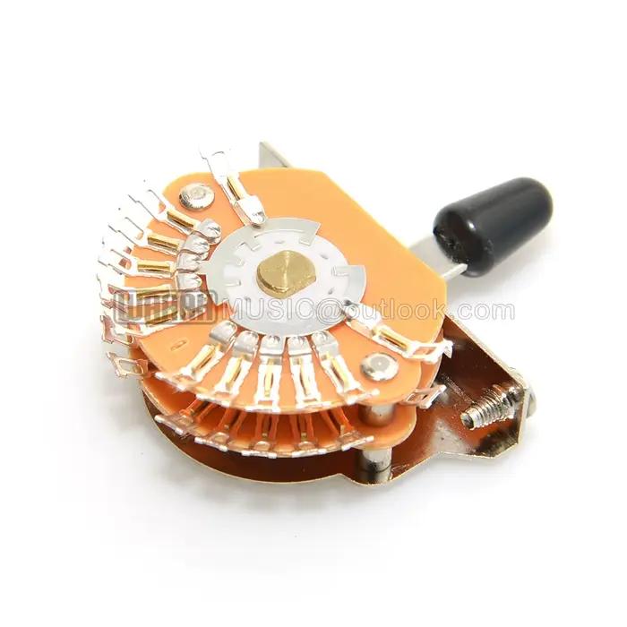 Interrupteur de guitare électrique 3 voies 4 voies 5 voies métal plastique 1 pièces embouts interrupteur avec vis accessoires de guitare électrique