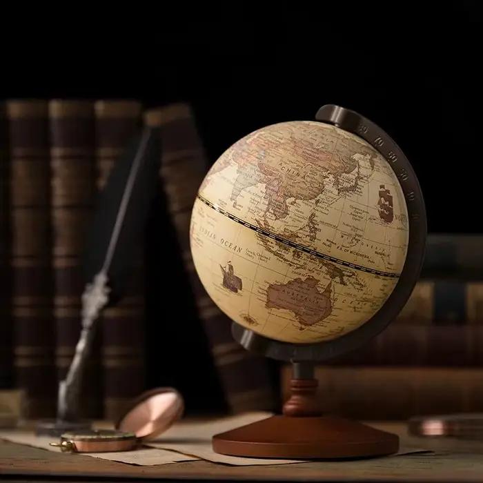 Globe terrestre Vintage de 5 pouces