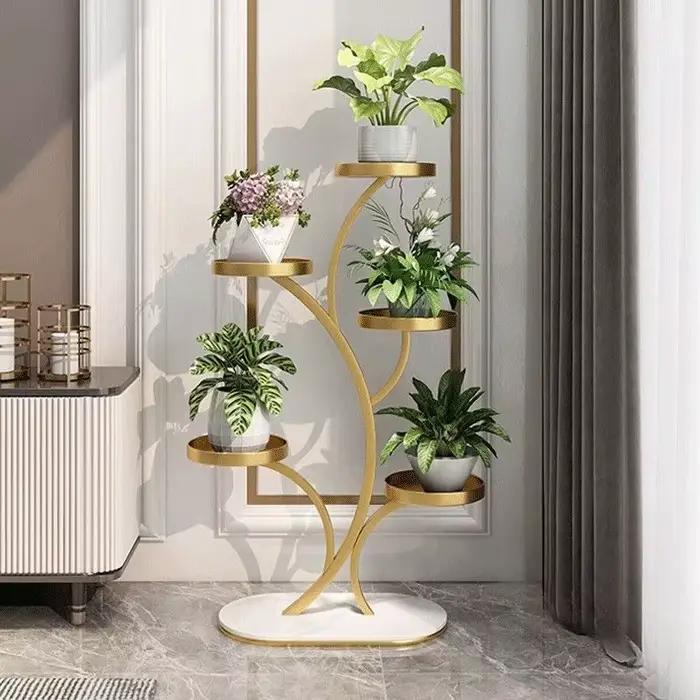Étagère à plantes en métal
