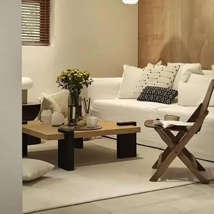 Tables basses carrées de qualité en bois